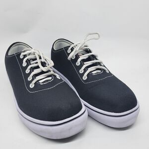 Avenger Carbon Toe Mens Black Canvas Work Shoes Size 9